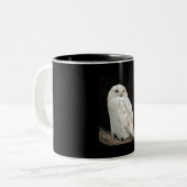 TASSE 2 COULEURS **OWL DE NEIGE** (Devant gauche)