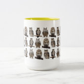Tasse 2 Couleurs Owls (Centre)