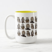Tasse 2 Couleurs Owls (Gauche)
