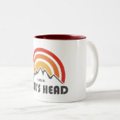 Tasse 2 Couleurs Owl's Head New Hampshire (Devant droit)