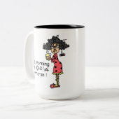 Tasse 2 Couleurs Oxymoron bonjour (Devant gauche)