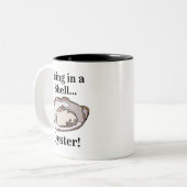 Tasse 2 Couleurs Oyster Shell Funny (Devant gauche)