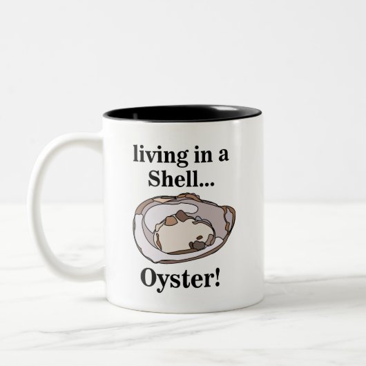 Tasse 2 Couleurs Oyster Shell Funny (Gauche)