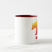 Tasse 2 Couleurs Ozarks Bear (Centre)