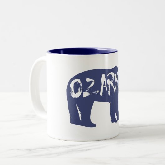 Tasse 2 Couleurs Ozarks Bear (Devant gauche)