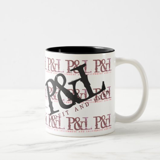 TASSE 2 COULEURS "P&L" (Droit)