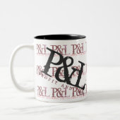 TASSE 2 COULEURS "P&L" (Gauche)