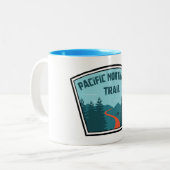 Tasse 2 Couleurs Pacific Northwest Trail (Devant gauche)