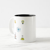 Tasse 2 Couleurs Pack d'ingénierie chimique 01 (Devant gauche)