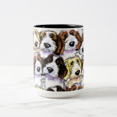 Tasse 2 Couleurs Pack PBGV (Centre)