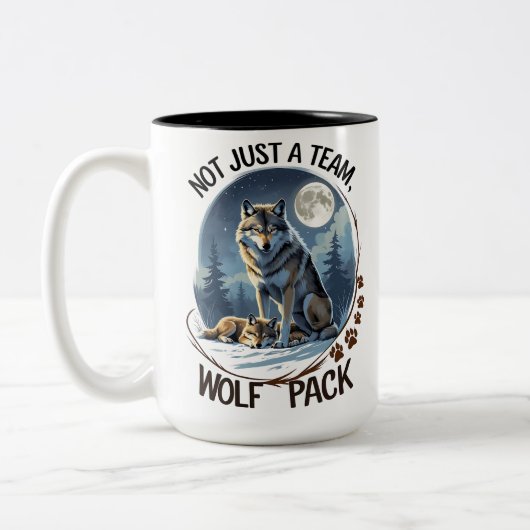 Tasse 2 Couleurs Pack Wolf - United by Nature (Gauche)