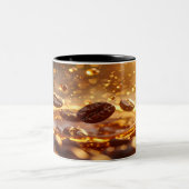 Tasse 2 Couleurs packaging, café banners, stock video thumbnails. (Centre)