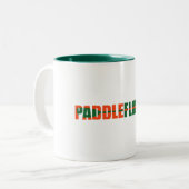 Tasse 2 Couleurs Paddle Florida Kayaking (Devant gauche)