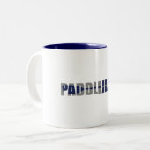 Tasse 2 Couleurs Paddle Idaho Kayak (Devant gauche)