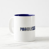 Tasse 2 Couleurs Paddle Seattle Kayaking (Devant gauche)