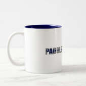 Tasse 2 Couleurs Paddle Tennessee Kayaking (Gauche)