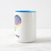 Tasse 2 Couleurs Padel Lover (Centre)
