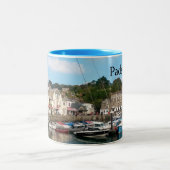 Tasse 2 Couleurs Padstow Cornwall Angleterre (Centre)