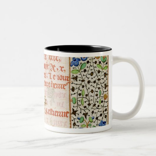 Tasse 2 Couleurs Pain de cuisson, d'un livre des heures (Droit)