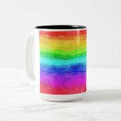 Tasse 2 Couleurs Painted Rainbow (Devant gauche)