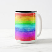 Tasse 2 Couleurs Painted Rainbow (Devant droit)