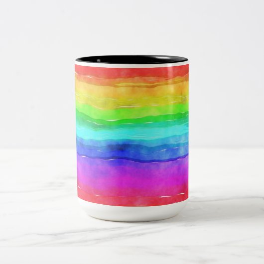 Tasse 2 Couleurs Painted Rainbow (Centre)