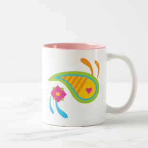 Tasse 2 Couleurs Paisley Fun