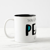 Tasse 2 Couleurs Paix 2 (Gauche)