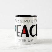 Tasse 2 Couleurs Paix 2 (Centre)