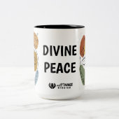 TASSE 2 COULEURS PAIX DIVINE (Centre)