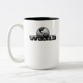 Tasse 2 Couleurs Paix du monde (Gauche)