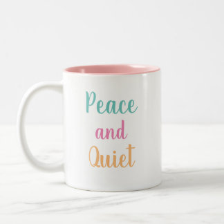 Tasse 2 Couleurs Paix et calme