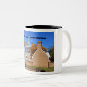 Tasse 2 Couleurs Palais du Gouverneur, Colonial Williamsburg (Devant droit)
