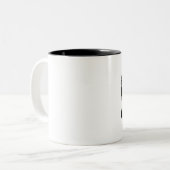 Tasse 2 Couleurs PALÉONTOLOGUE dans la formation (Devant gauche)