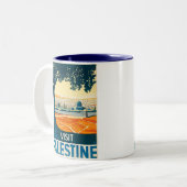 TASSE 2 COULEURS PALESTINE (Devant gauche)