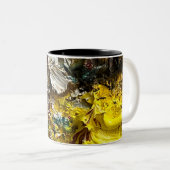 Tasse 2 Couleurs Palette de l'artiste #1 (Devant droit)