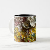 Tasse 2 Couleurs Palette de l'artiste #1 (Devant gauche)