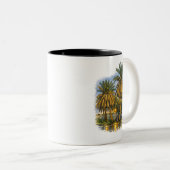 Tasse 2 Couleurs Palm tree (Devant droit)