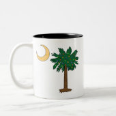 Tasse 2 Couleurs Palmetto de Noël (Gauche)