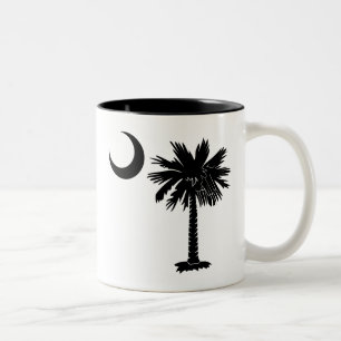 Tasse 2 Couleurs Palmetto noir