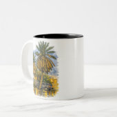 Tasse 2 Couleurs Palmier (Devant gauche)