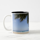 Tasse 2 Couleurs Palmier le long de mer des Caraïbes (Gauche)