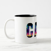 Tasse 2 Couleurs Palmiers de Cabo (Gauche)