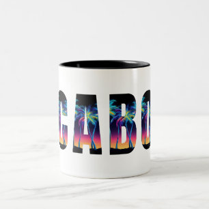 Tasse 2 Couleurs Palmiers de Cabo