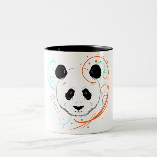 Tasse 2 Couleurs Panda (Centre)