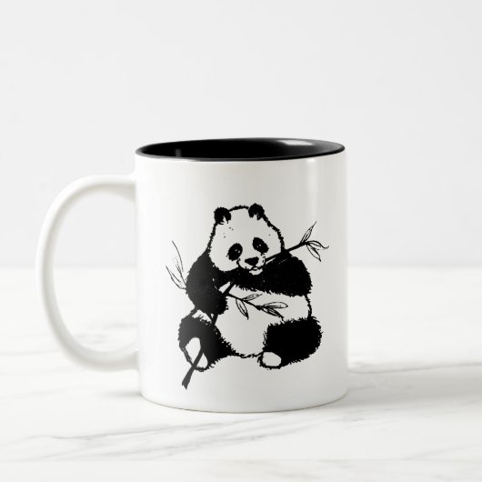Tasse 2 Couleurs Panda (Gauche)