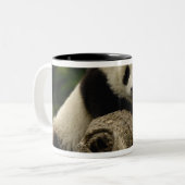 Tasse 2 Couleurs Panda géant bébé Ailuropoda melanoleuca) (Devant gauche)
