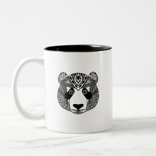Tasse 2 Couleurs Panda inspiré (Gauche)