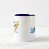 Tasse 2 Couleurs Panda Kayak (Centre)