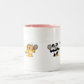 Tasse 2 Couleurs Panda & Lion (Centre)